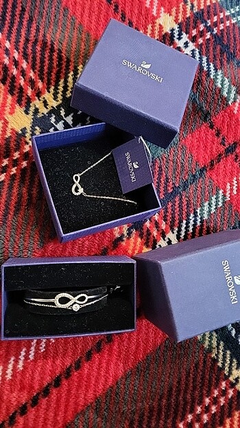 Swarovski infinity bangle chain sonsuzluk bileklik ve kolye 