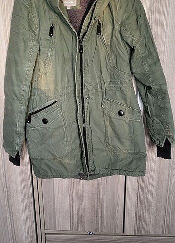 Kadın haki parka Bench - Görsel 2