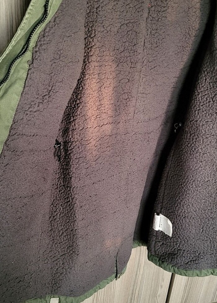 Kadın haki parka Bench - Görsel 3