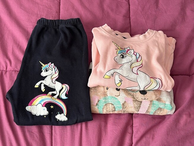 Unicorn takım ve 1 adet sweat