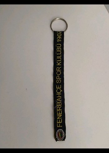 Siyah Fenerbahçe Spor Kulübü Anahtarlık