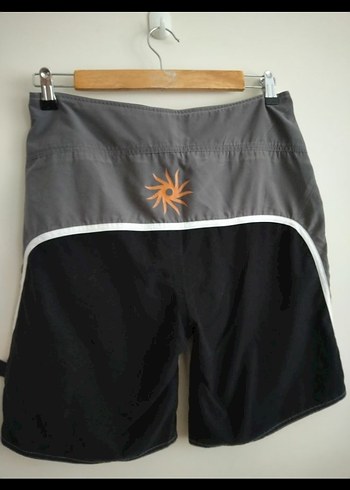 Gri Erkek Mini Yüzme Şortu - Görsel 2