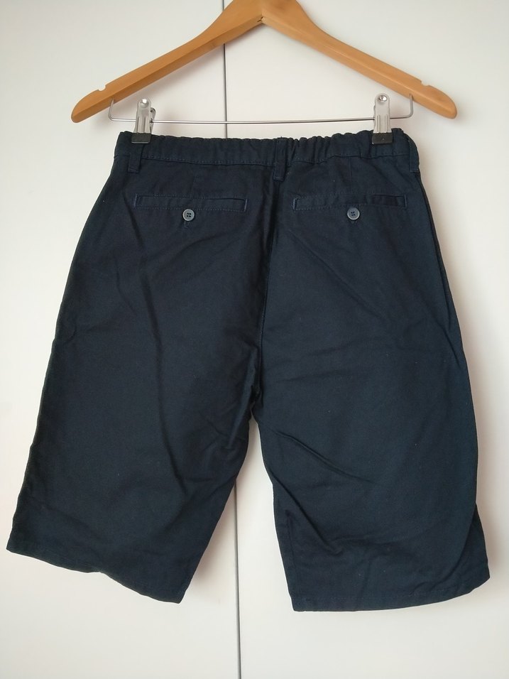 Lacivert Erkek Çocuk Denim Şort - Görsel 3