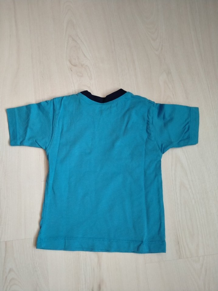 Mavi Desenli Erkek Kısa Kollu Gömlek - Görsel 5