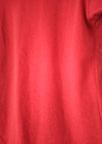 Kırmızı Kısa Kollu Kadın Tişört - Görsel 2