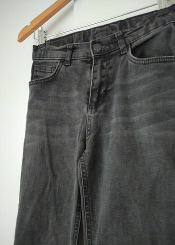 Gri Erkek Çocuk Denim Pantolon - Görsel 2