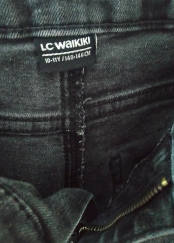 Gri Erkek Çocuk Denim Pantolon - Görsel 3