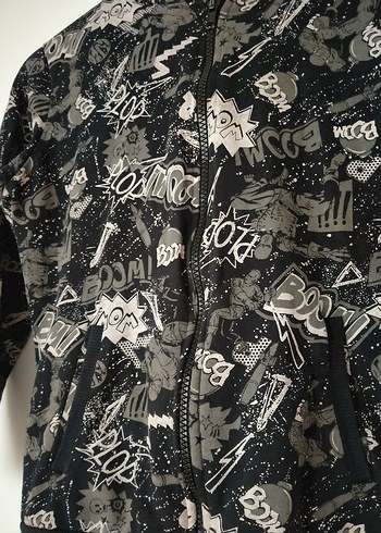 Kapüşonlu Fermuarlı Erkek Sweatshirt - Görsel 2