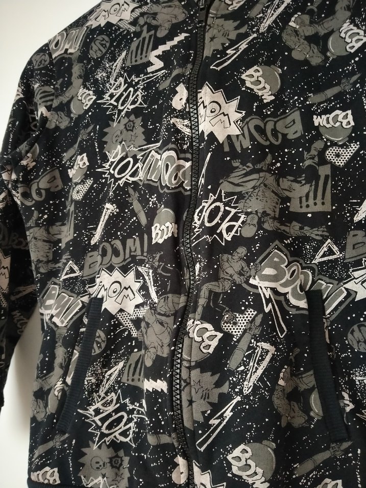 Kapüşonlu Fermuarlı Erkek Sweatshirt - Görsel 2