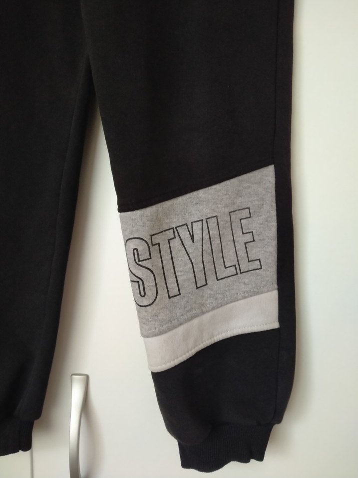 Siyah Street Wear Jogger Eşofman Altı - Görsel 5