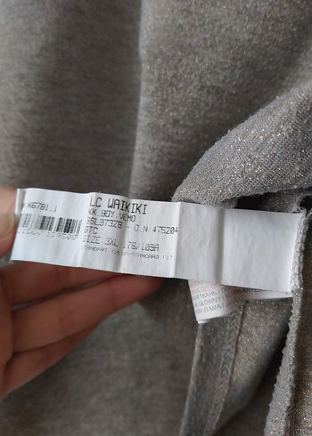 Gri Metalik tişört - Görsel 3