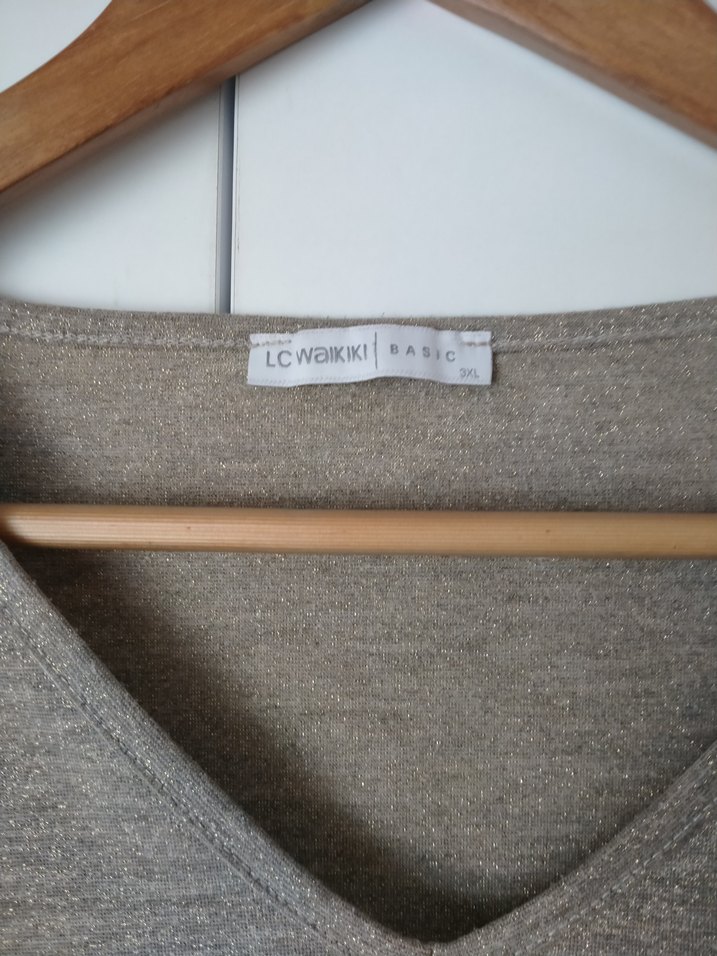 Gri Metalik tişört - Görsel 4