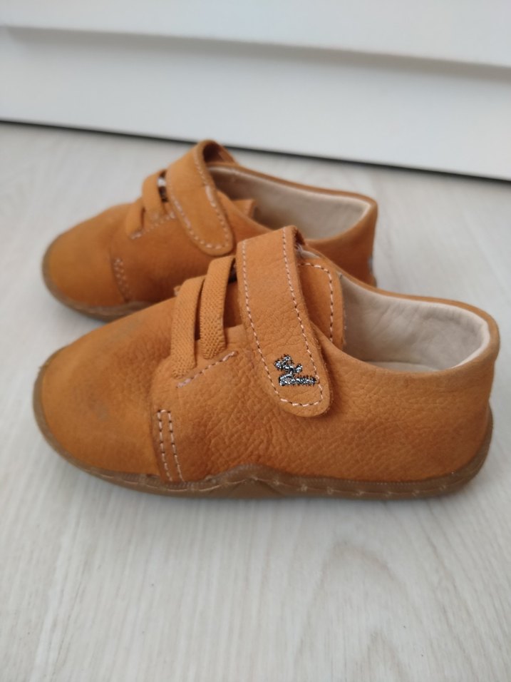 Bej Deri Erkek Bebek İlk Adım Ayakkabısı - Görsel 4