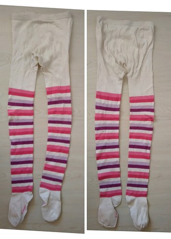 Çocuk Renkli Desenli Külotlu Çorap - Görsel 5