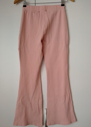 Kız Çocuk Pembe Rahat Kesim Tayt - Görsel 4