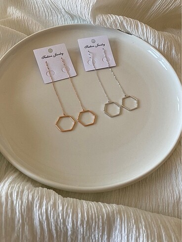 Accessorize Zincir küpe