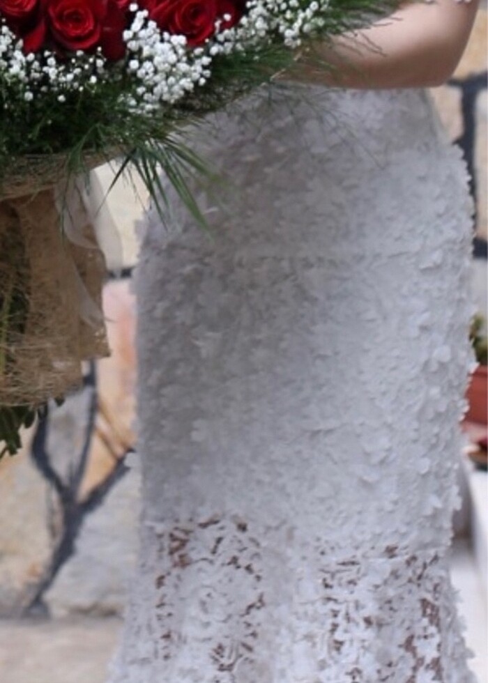 Beyaz elbise - Görsel 2