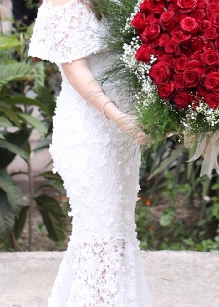 Beyaz elbise - Görsel 3