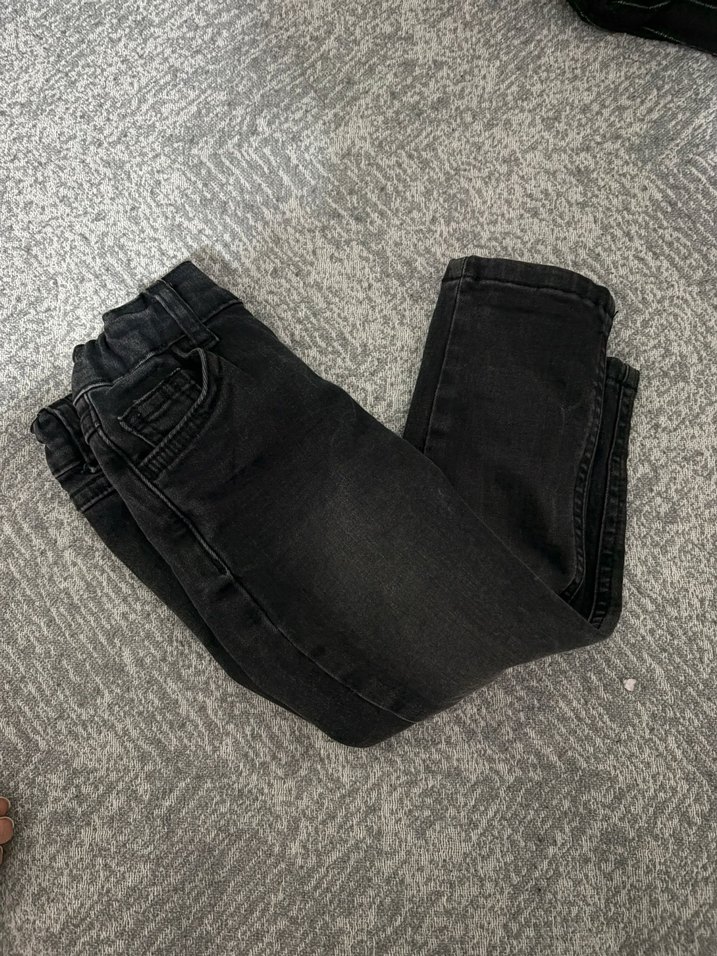 Gri Erkek Çocuk Denim Pantolon - Görsel 2
