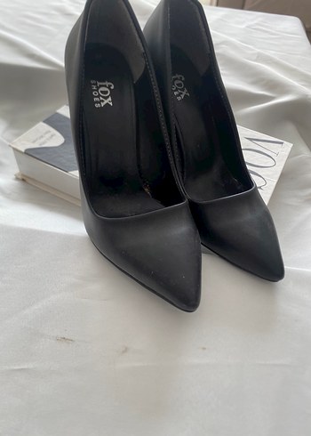 Klasik Siyah Stiletto Topuklu Kadın Ayakkabı - Görsel 2