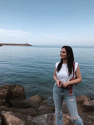 Bershka ispanyol paça jean
