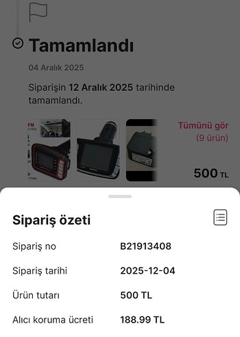 Araç için  teyp fm transmitter mp3 çalar. 8 adet - Görsel 4