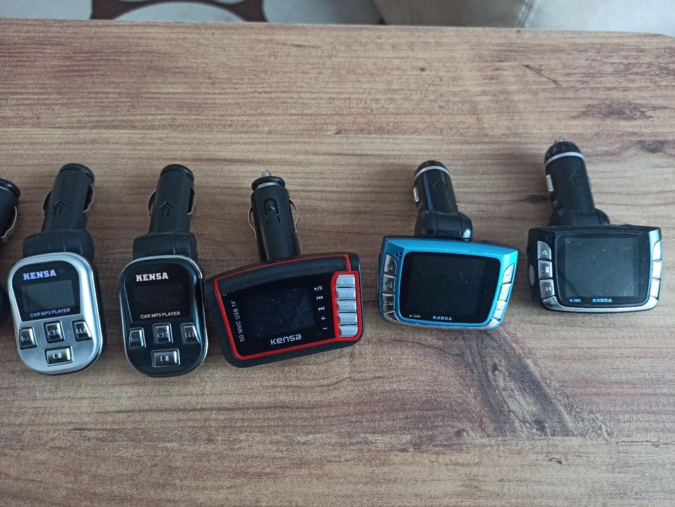 Araç için  teyp fm transmitter mp3 çalar. 8 adet - Görsel 2