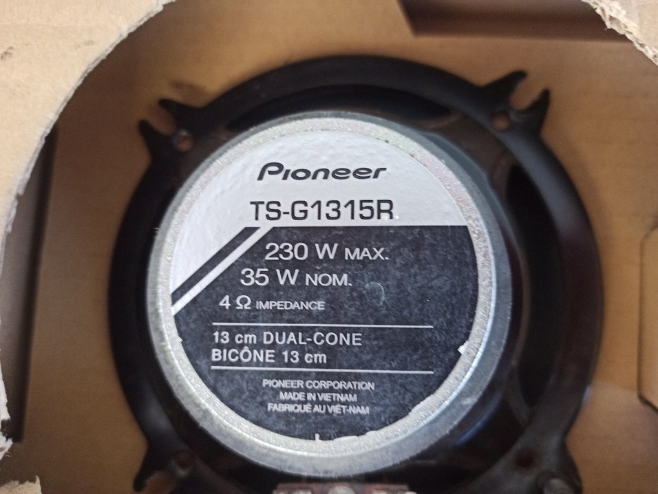Pioneer TS-G1315R Müzik Sistemi Hoparlörleri - Görsel 3