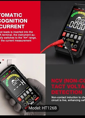 Dijital otomatik multimetre - Görsel 8