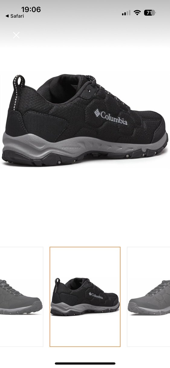 Columbia Siyah Erkek Outdoor Ayakkabı - Görsel 2