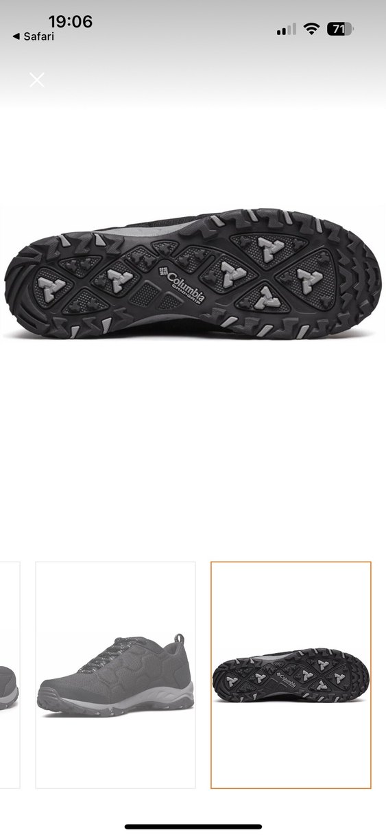 Columbia Siyah Erkek Outdoor Ayakkabı - Görsel 3