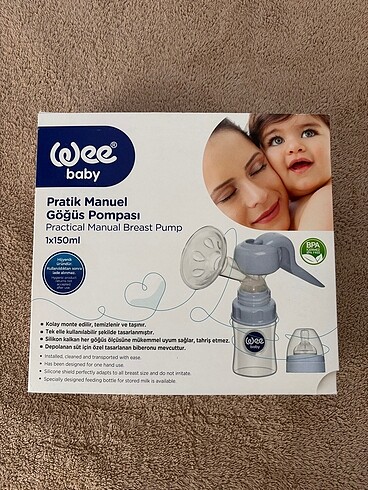 Wee baby süt pompası