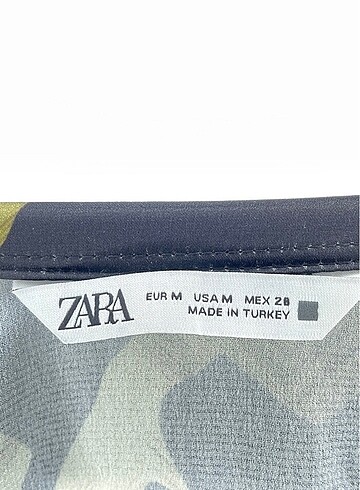 m Beden yeşil Renk Zara elbise