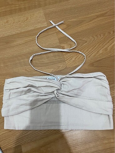 Bershka BERSHKA KETEN BUSTİYER