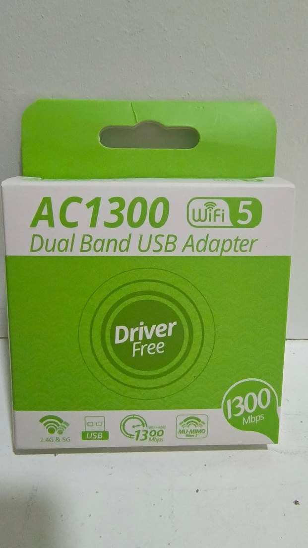 AC1300 WiFi 5 Çift Antenli USB Adaptör - Görsel 2