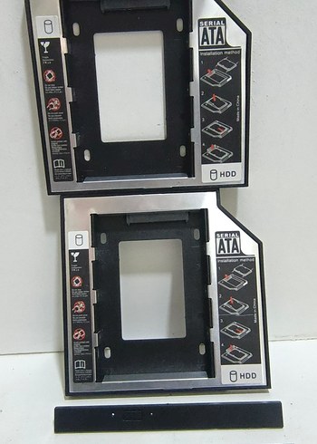 Siyah SATA mm HDD Adaptör Kutusu - Görsel 2