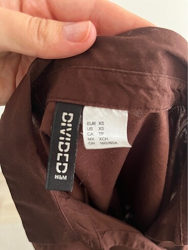xs Beden H&m crop gömlek