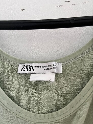 xs Beden Zara elbise midi