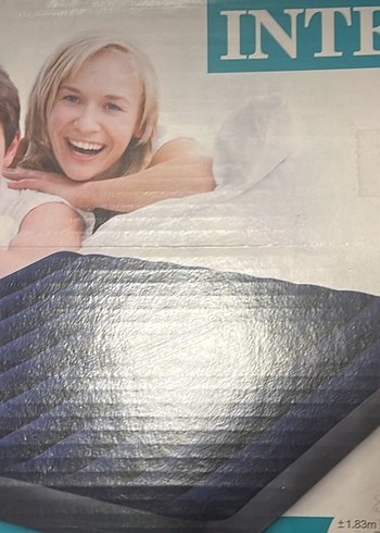 Diğer Lacivert Desenli Yatak Koruyucu SOFTTOP bestway