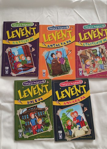 Levent Türkiye'de Çocuk Kitap Seti (5 Kitap)
