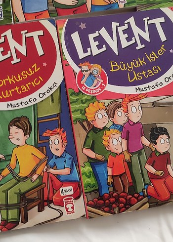 Levent Çocuk Kitapları Seti - 5 Kitap