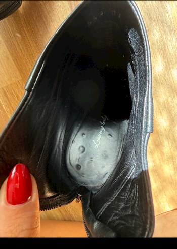 Orijinal deri bot - Görsel 6