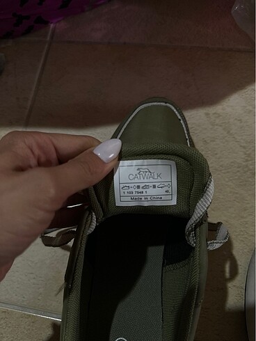 39 Beden yeşil Renk Deichmann ayakkabı