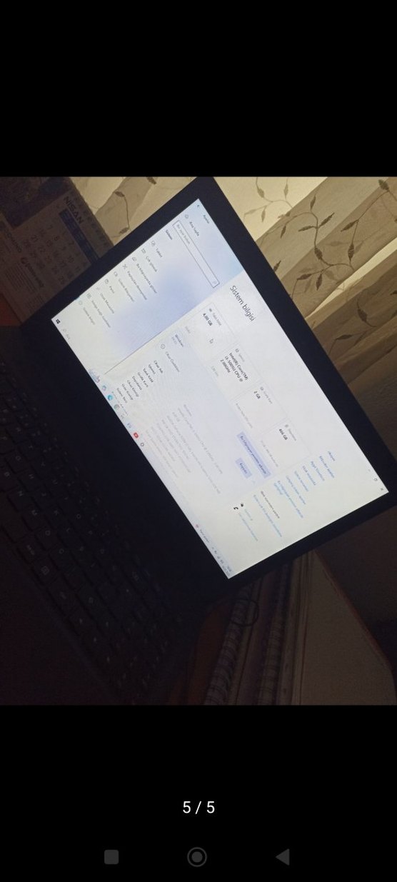 Siyah Dizüstü Bilgisayar - Görsel 5