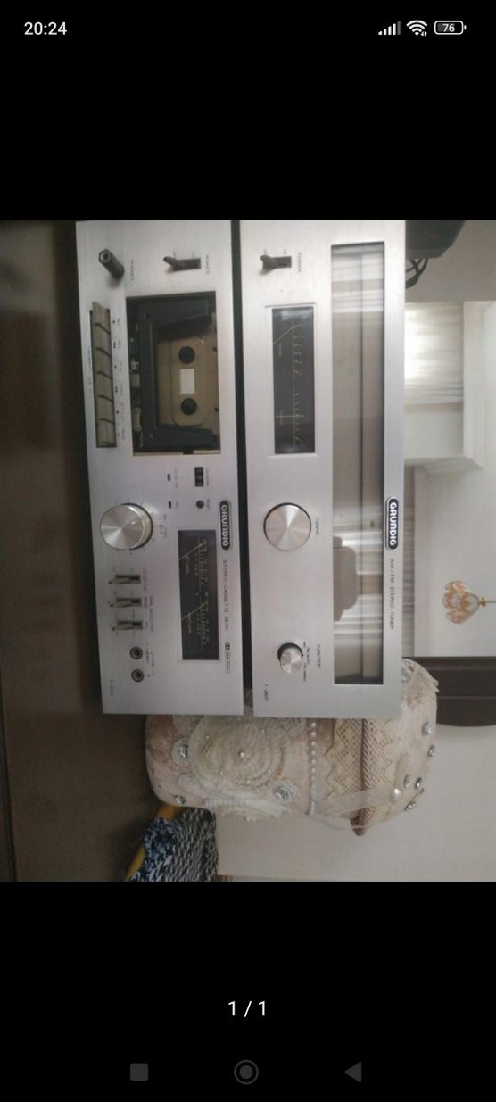 Gri Beyaz Grundig Müzik Sistemi - Görsel 2