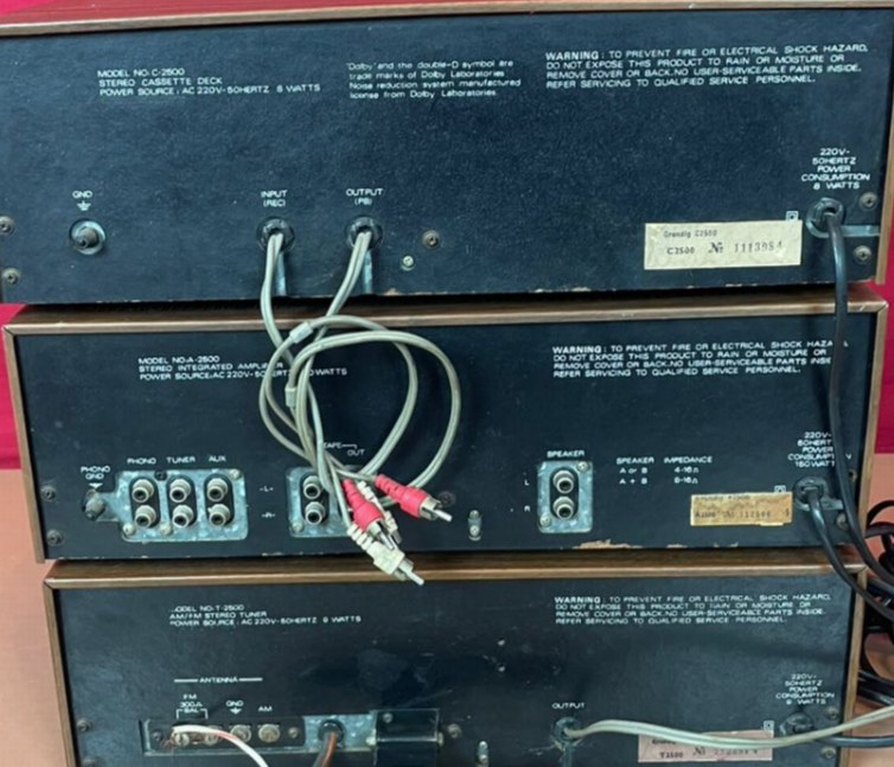 Gri Beyaz Grundig Müzik Sistemi - Görsel 3