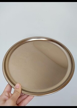 30cm acik Gold tepsi