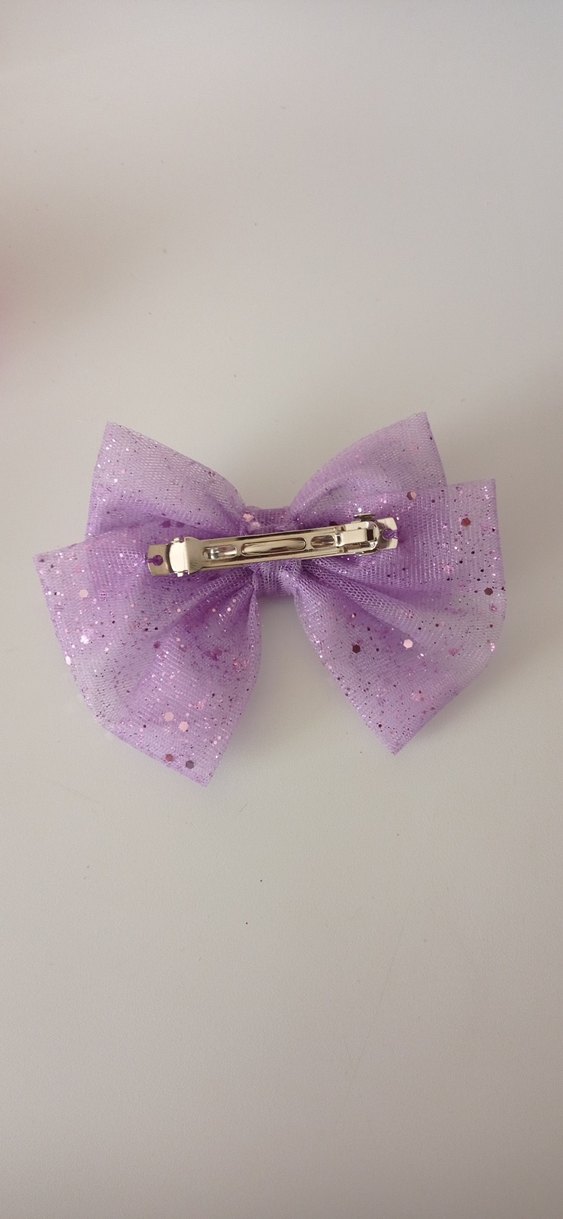 Parlak Mor Fiyonk Toka - Görsel 2