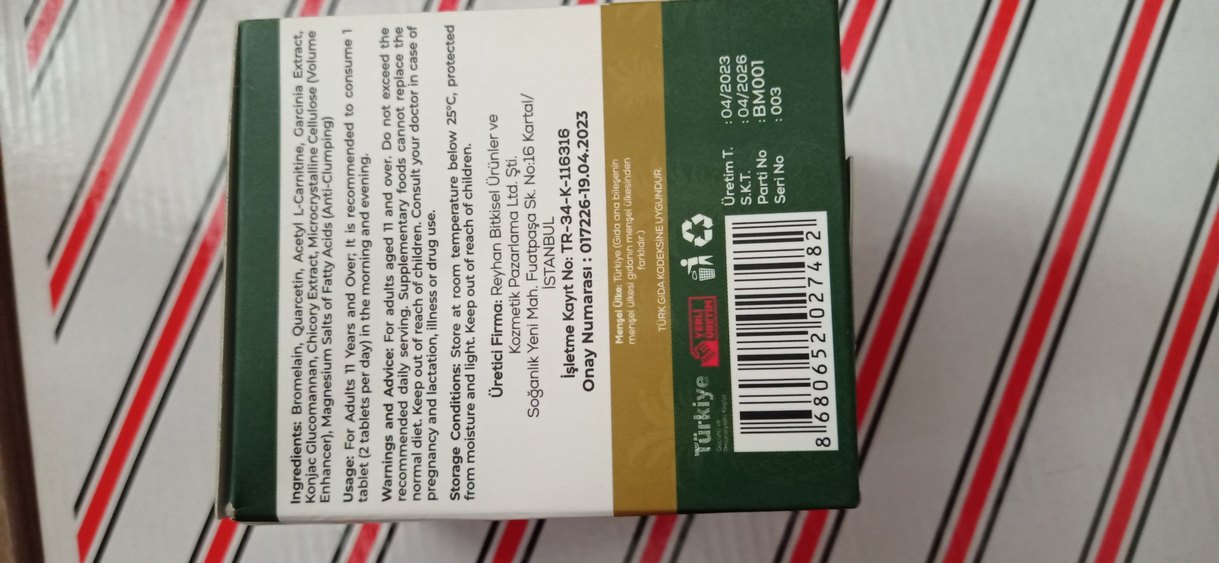 Bromelain 60x600mg Takviye Edici Gıda - Görsel 2