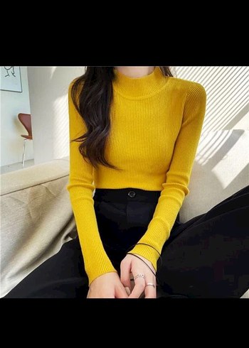 Mor Yarım Yakalı Kadın Bady - Görsel 3